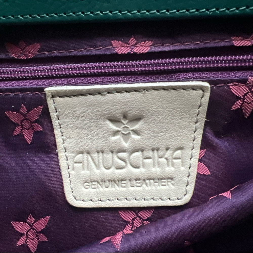 Anuschka jungle Safari cosmetic pouch with dust bag. New, mint condition - Picture 3 of 7